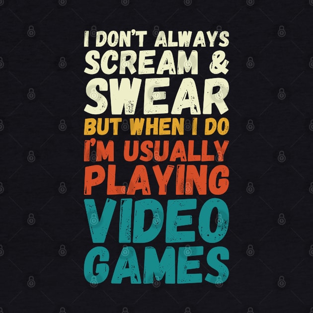 Funny Gamers Gift for Gaming Geek by DragonTees